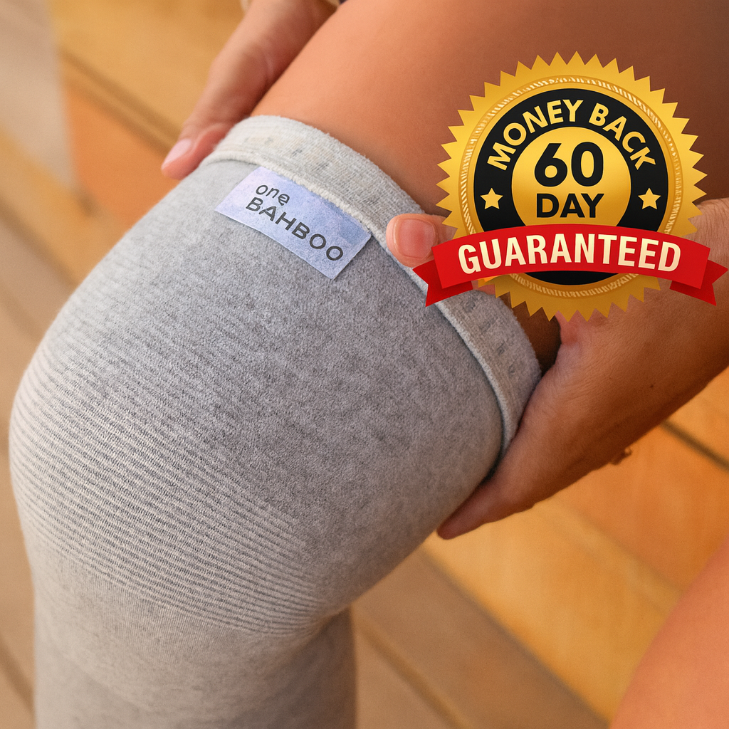 Premium Bamboo Knee Sleeve (Single)